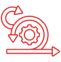 Agile-Driven Processes Icon