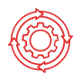 Seamless Implementation & Support Icon