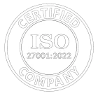 ISO 27001:2022 Certified Company