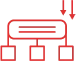 Reduced Network Congestion Icon