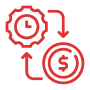 Optimized Transaction Processing Icon