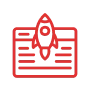 Rapid MVP Launch Framework Icon