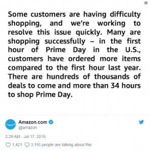 amazon tweet