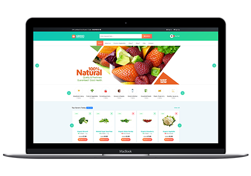 Grocery App Dashboad