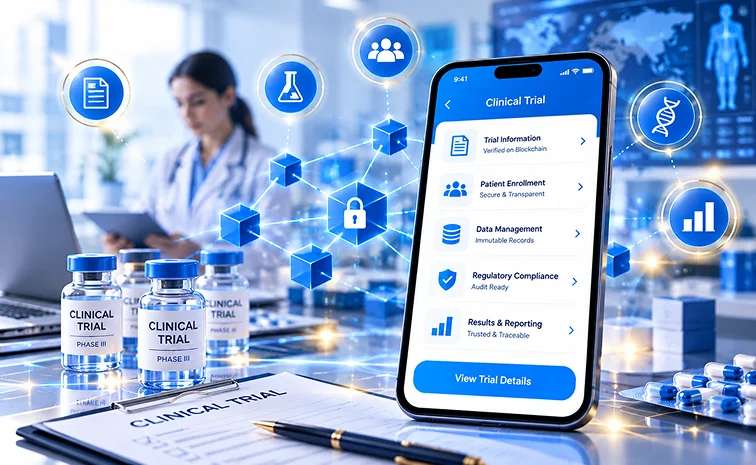 Blockchain for clinical trials