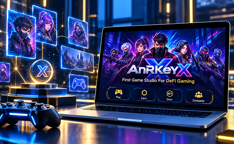 AnRKeyX First Game Studio For DeFi Gaming