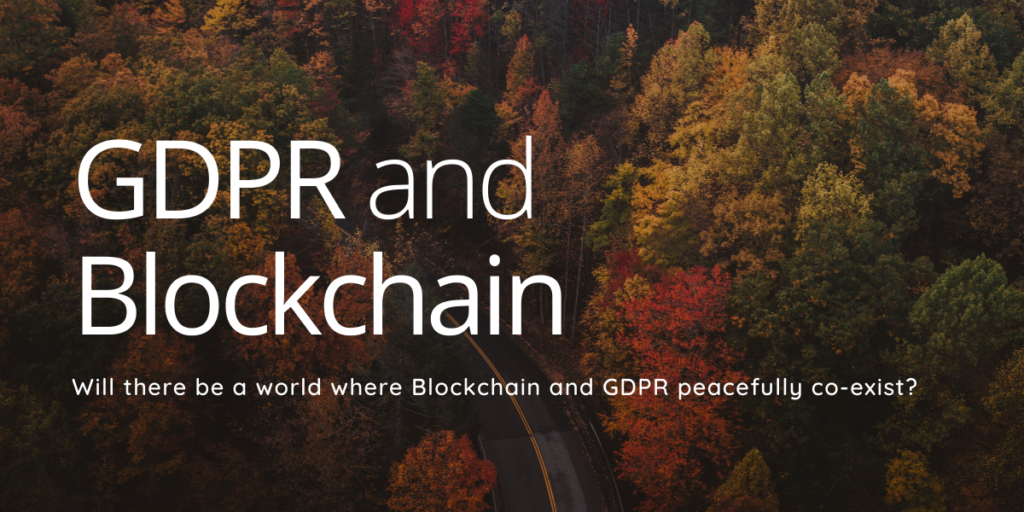GDPR and Blockchain