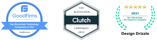 Featured as Top Blockchain Development Company