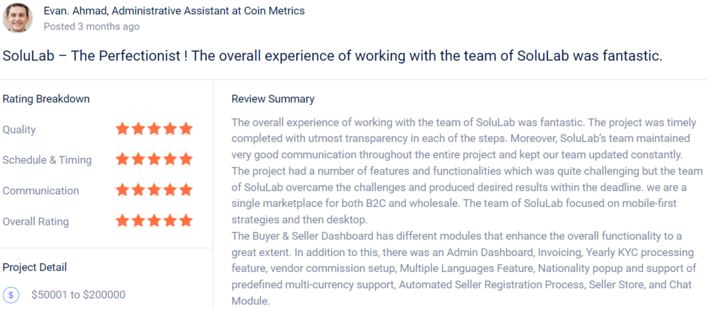 SoluLab - review 1