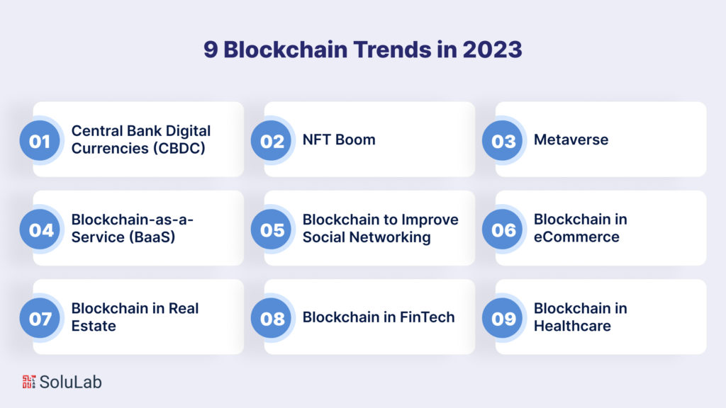 Top 9 Blockchain Trends to Look Out For in 2023