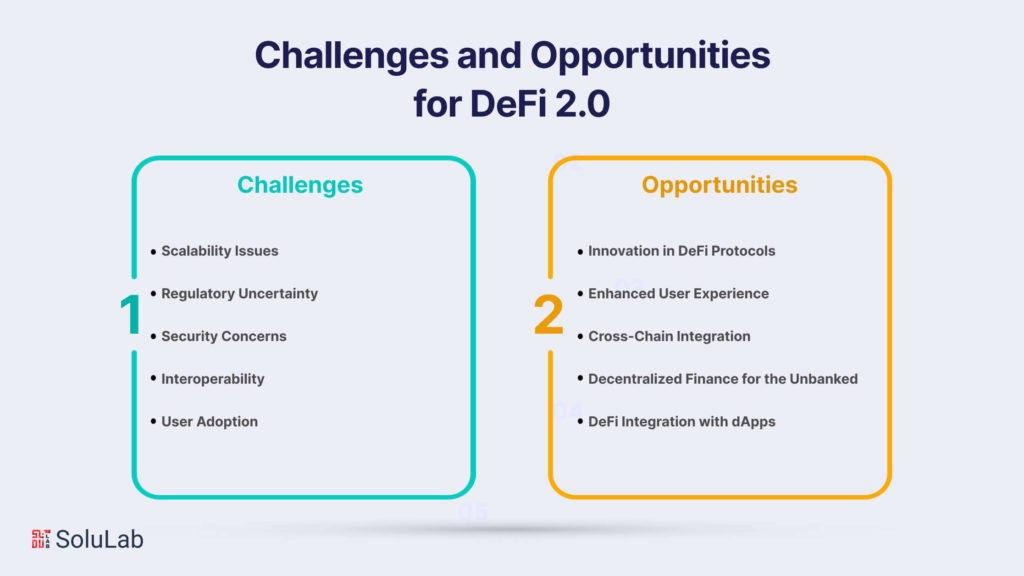 Challenges and Opportunities for DeFi 2.0