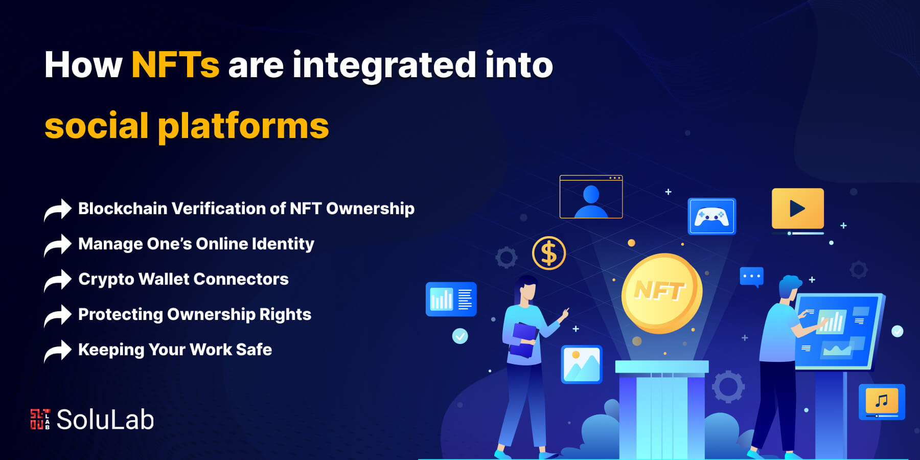 How are NFTs Integrated into Social Platforms?