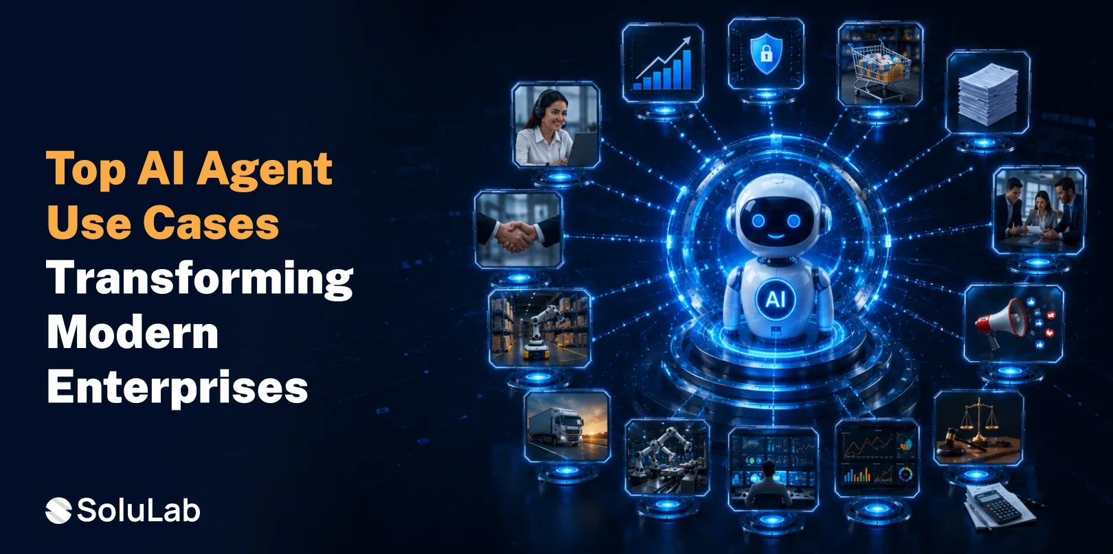 Best AI Agent Use Cases for Enterprises: Real-World Applications & Business Impact