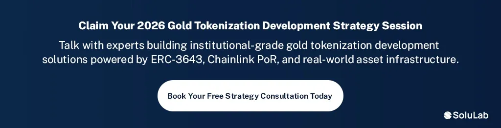 gold tokenization development solutions
