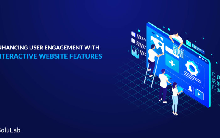 user engagement with interactive website features