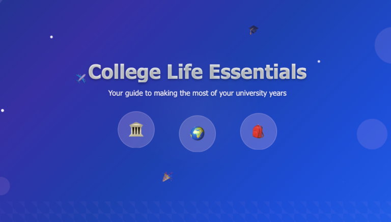 College life essentials