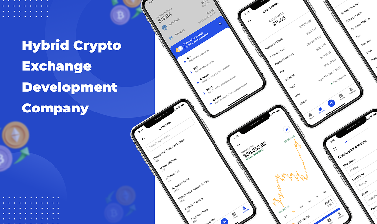 Hybrid Crypto Exchange Development Company