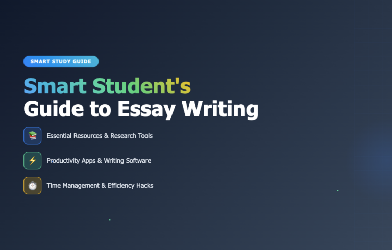 Smart Student's Guide to Essay Writing