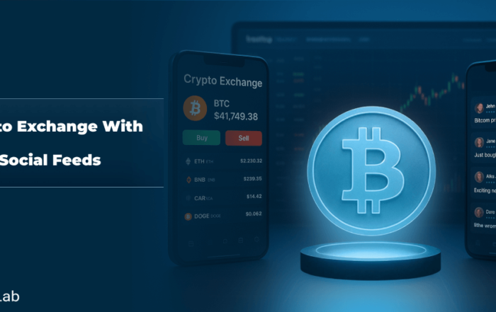 Crypto Exchange with Social Feeds