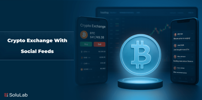 Crypto Exchange with Social Feeds