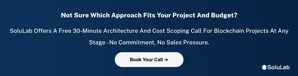 CTA 1 Blockchain Development Cost