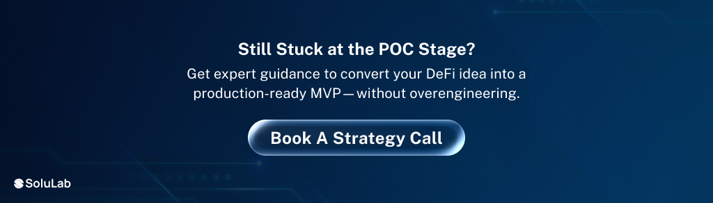 CTA 1 DeFi POC to Production MVP