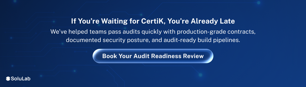 CTA 1 Smart Contract Audit Readiness