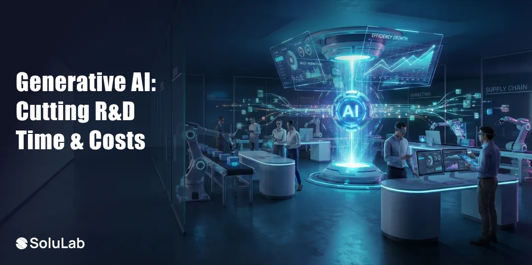 How Generative AI is Reducing R&D Time, Costs & Increasing Business Efficiency?