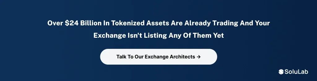 Build tokenized crypto exchange platform