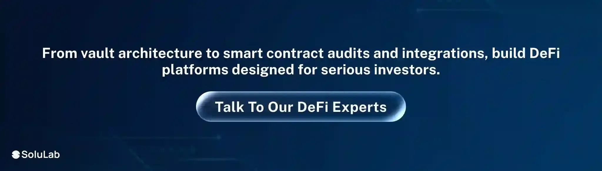 build DeFi platforms