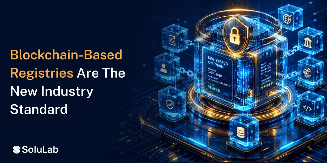 Why Are Industry Giants Moving From Traditional Registries To Blockchain-Based Tokenization Services?