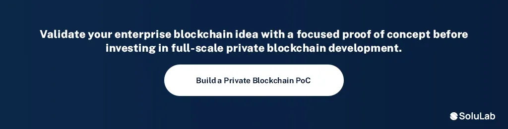Private Blockchain PoC