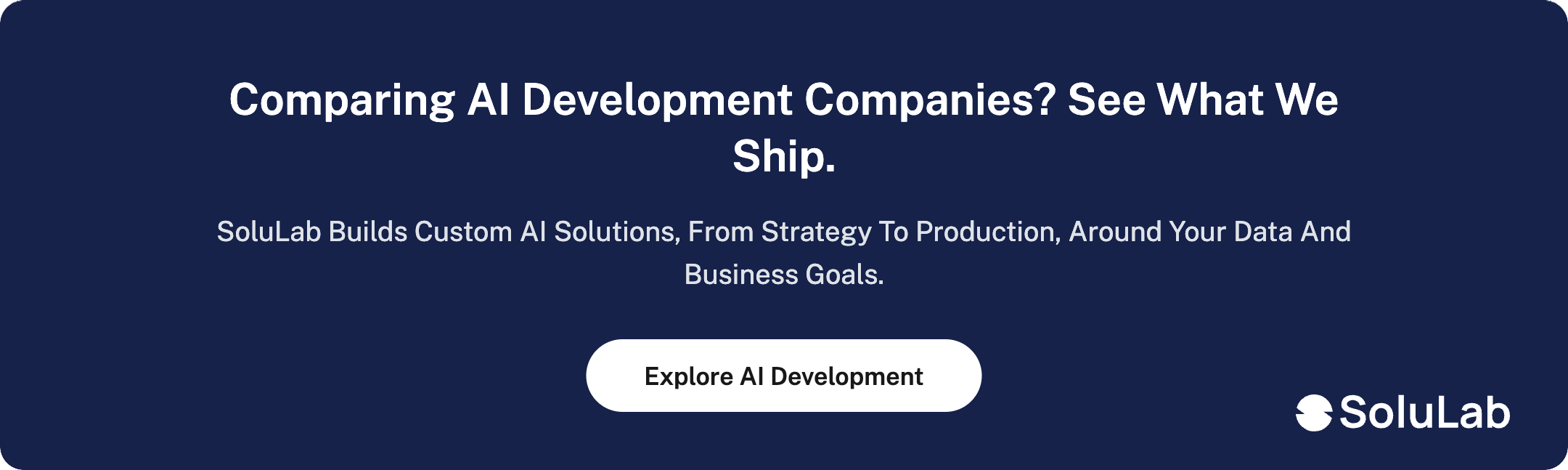 AI solutions