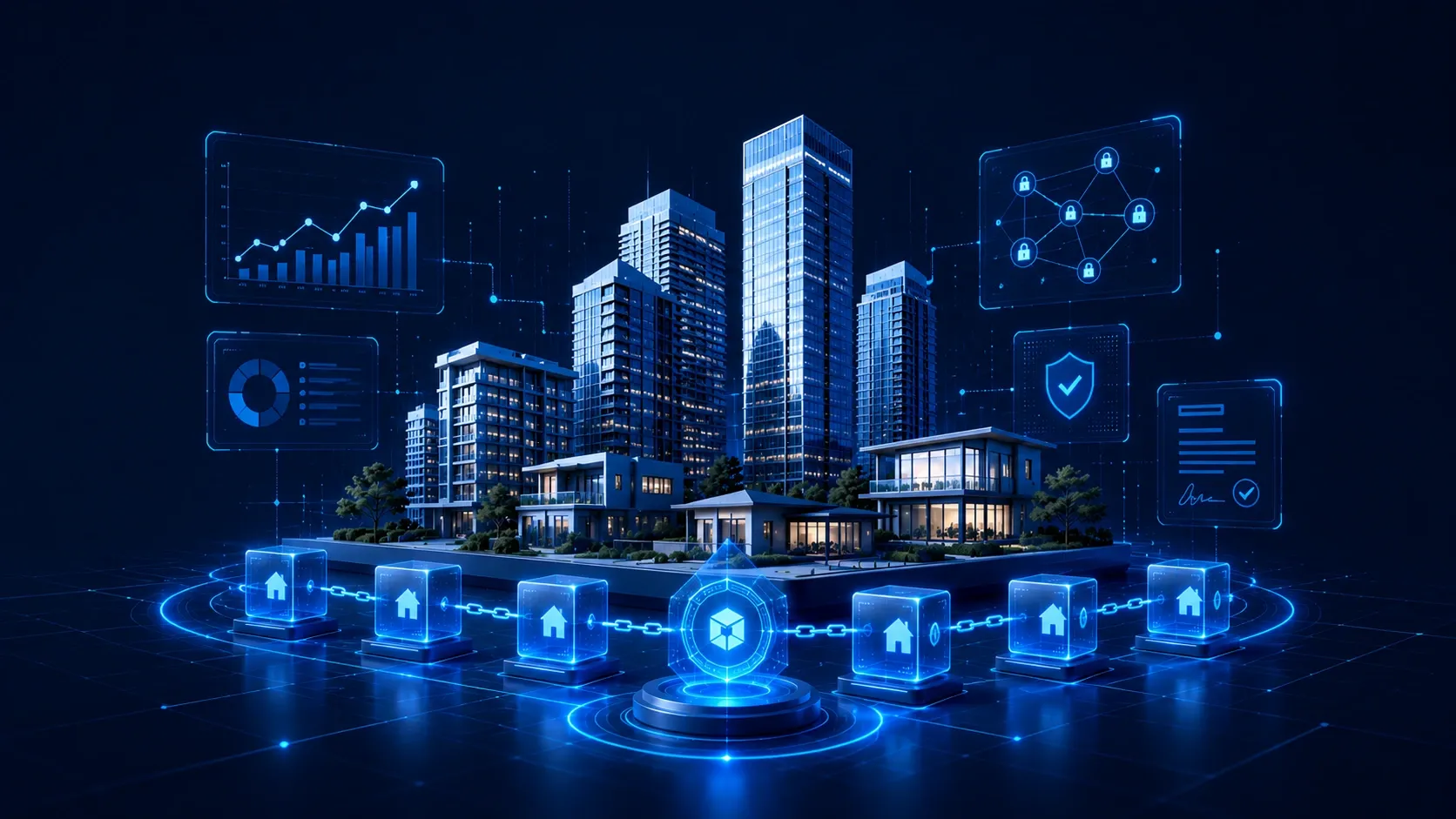 Real Estate Tokenization With Blockchain and AI