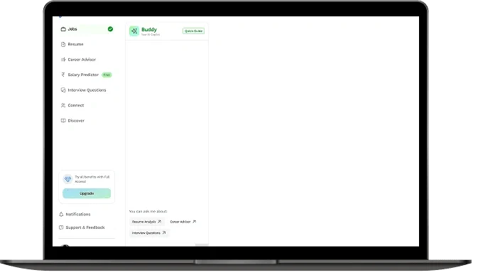 AI Buddy
 screen