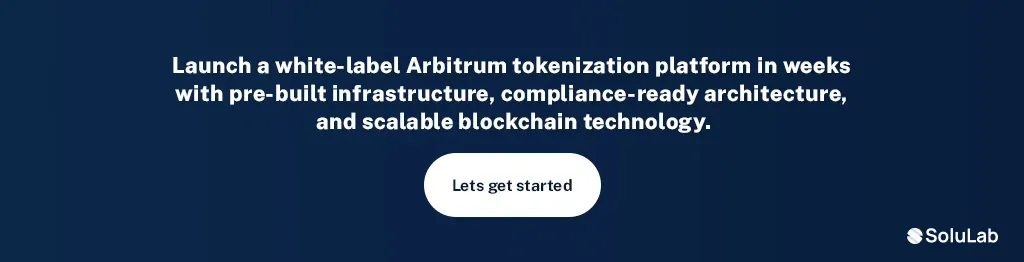 Arbitrum tokenization platform