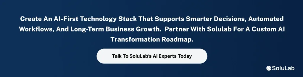 CTA3 Partner with Solulab for a custom AI transformation