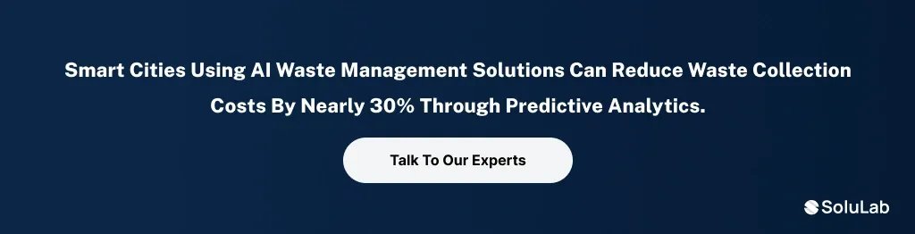Smart cities using AI waste management
