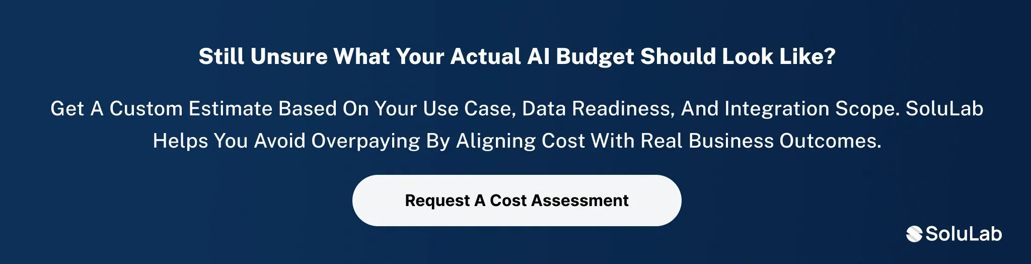 AI budget should look