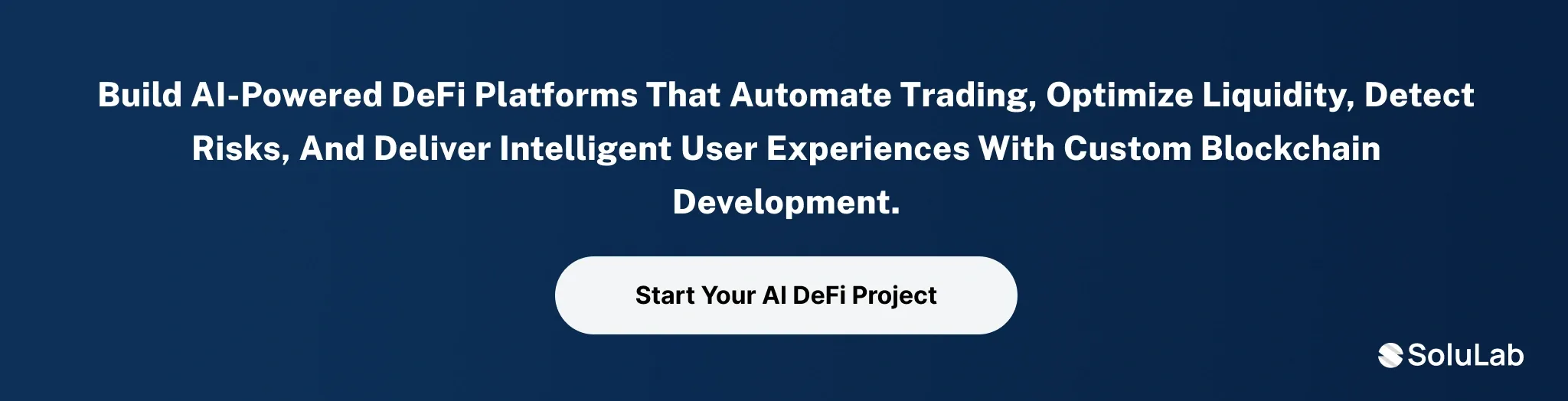 AI-powered DeFi trading platform