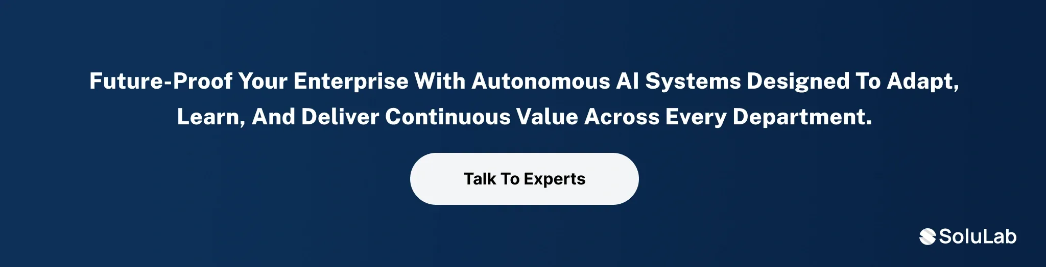 Autonomous AI solutions