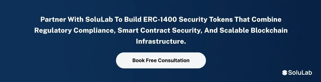 Build ERC-1400 Security Tokens