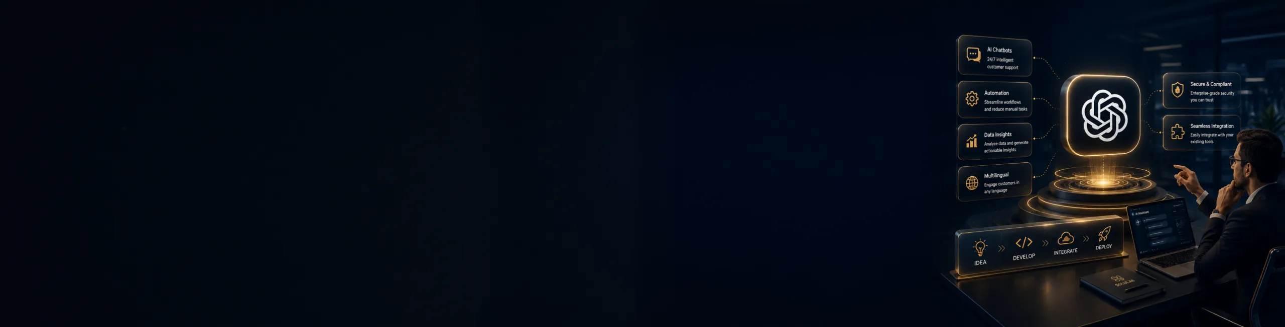 AI CTA Background