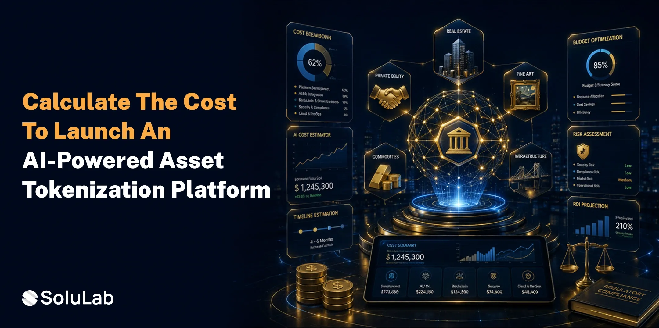 Cost to Develop an AI-Powered Asset Tokenization Platform