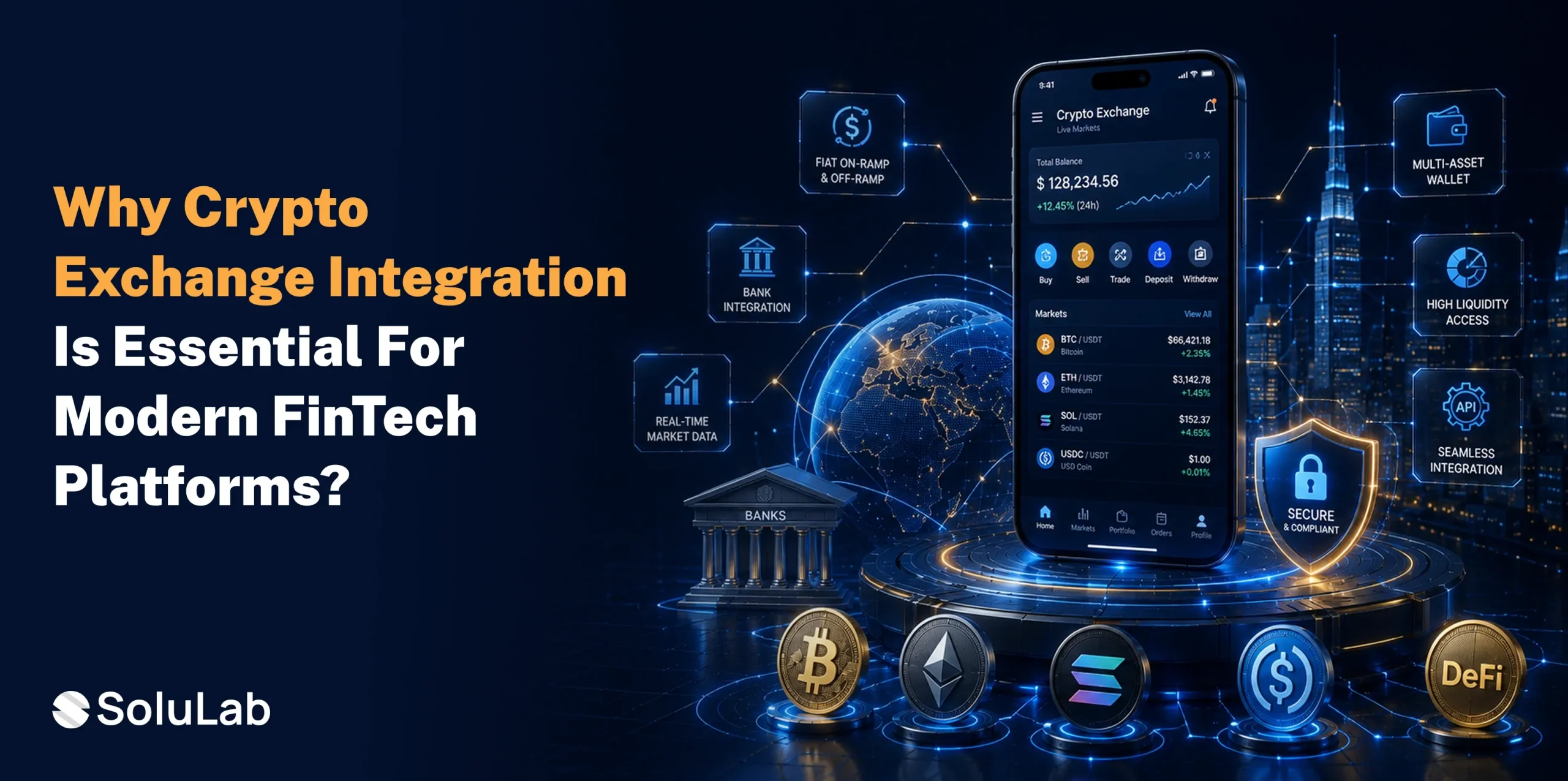 Why Crypto Exchange Integration Is Essential for Modern FinTech Platforms?