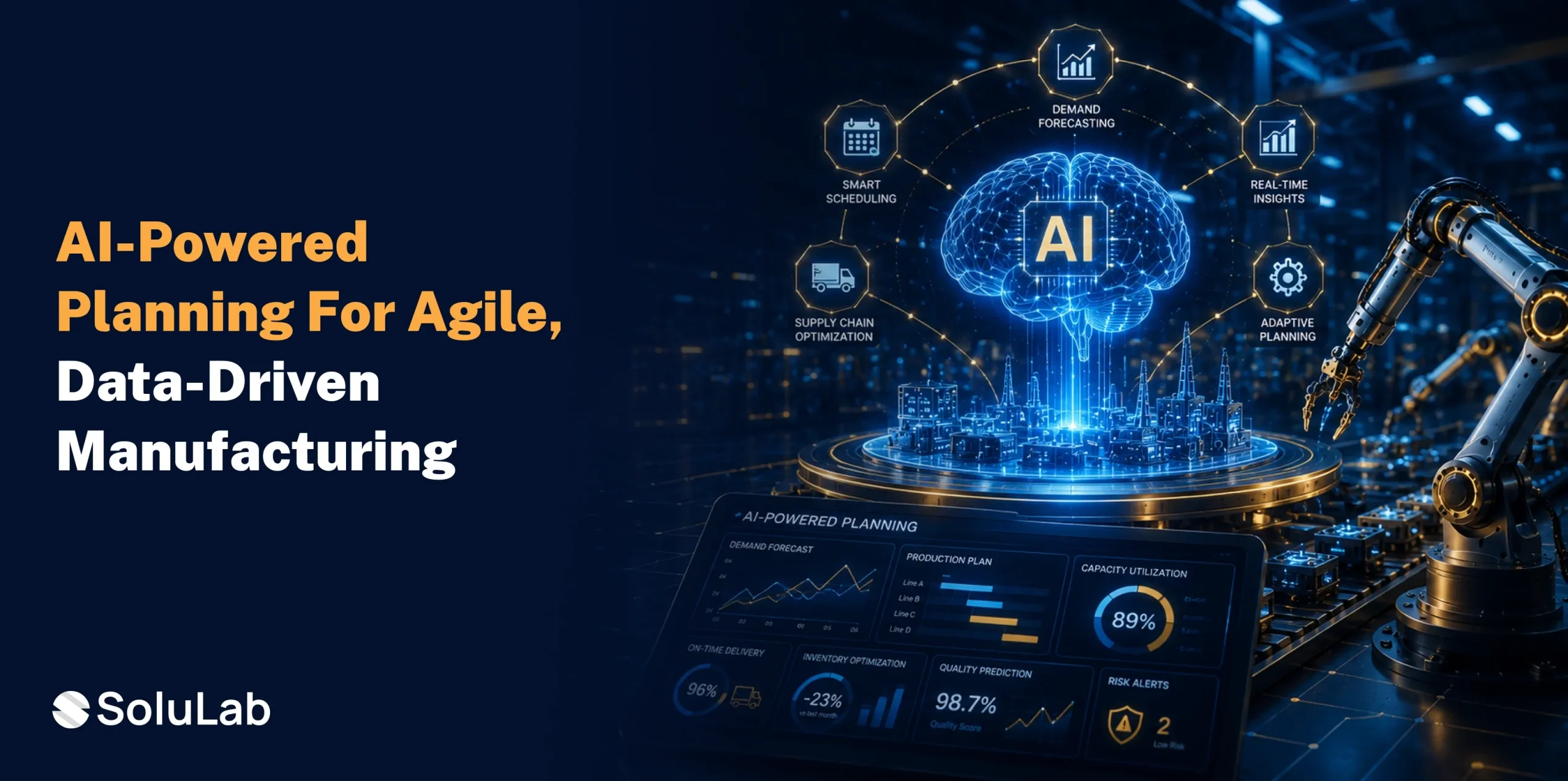 AI in Production Planning: How to Optimize Scheduling, Inventory, and Resources