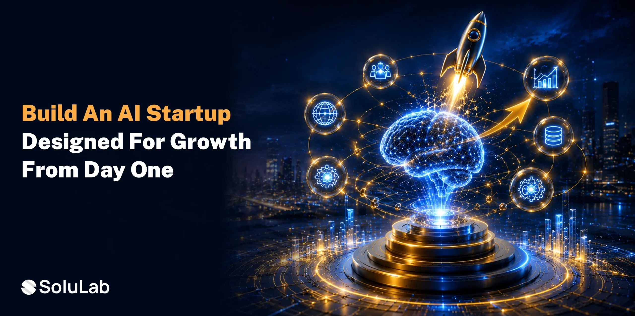 How to Build an AI Startup with a Development Partner like SoluLab?