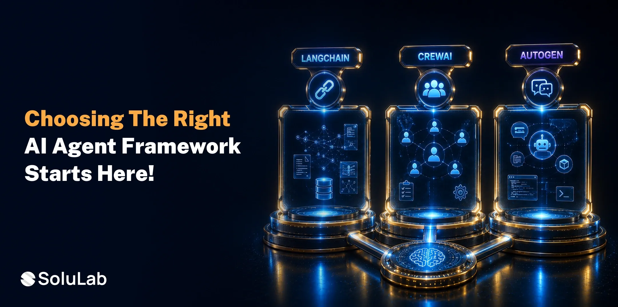 LangChain vs CrewAI vs AutoGen: Which AI Agent Framework Is Best for Businesses?