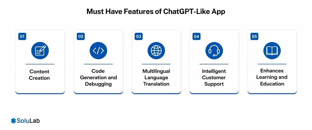 Must Have Features of ChatGPT-Like App