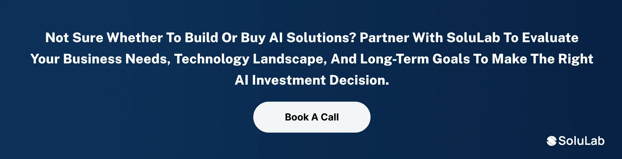 Right AI Investment Decision